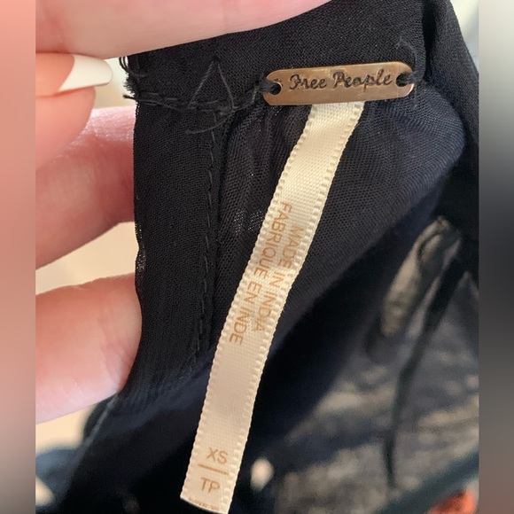 Free people boho beaded romper - Picture 4 of 6